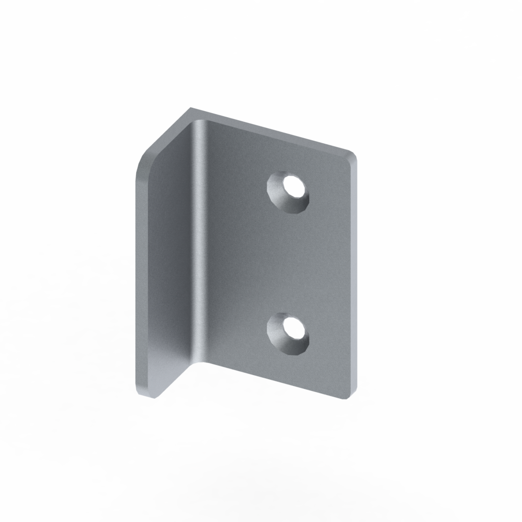 Doorstop angular d13a 2tla040033r2600 quickguard aluminium system